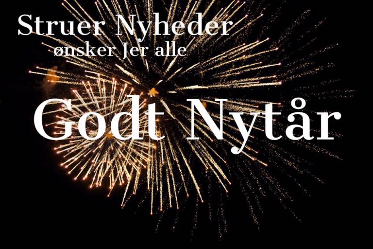 Året der gik på Struer Nyheder – og et GODT NYTÅR til jer alle!