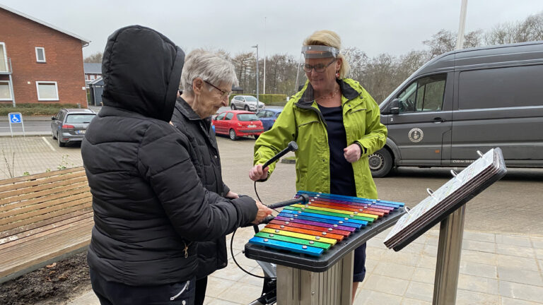 Musikhave er en ny del af samværet på Plejeboligerne Bøgelund