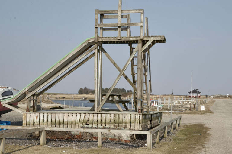 Struer Nyheder Det gamle udspringstaarn Humlum havn