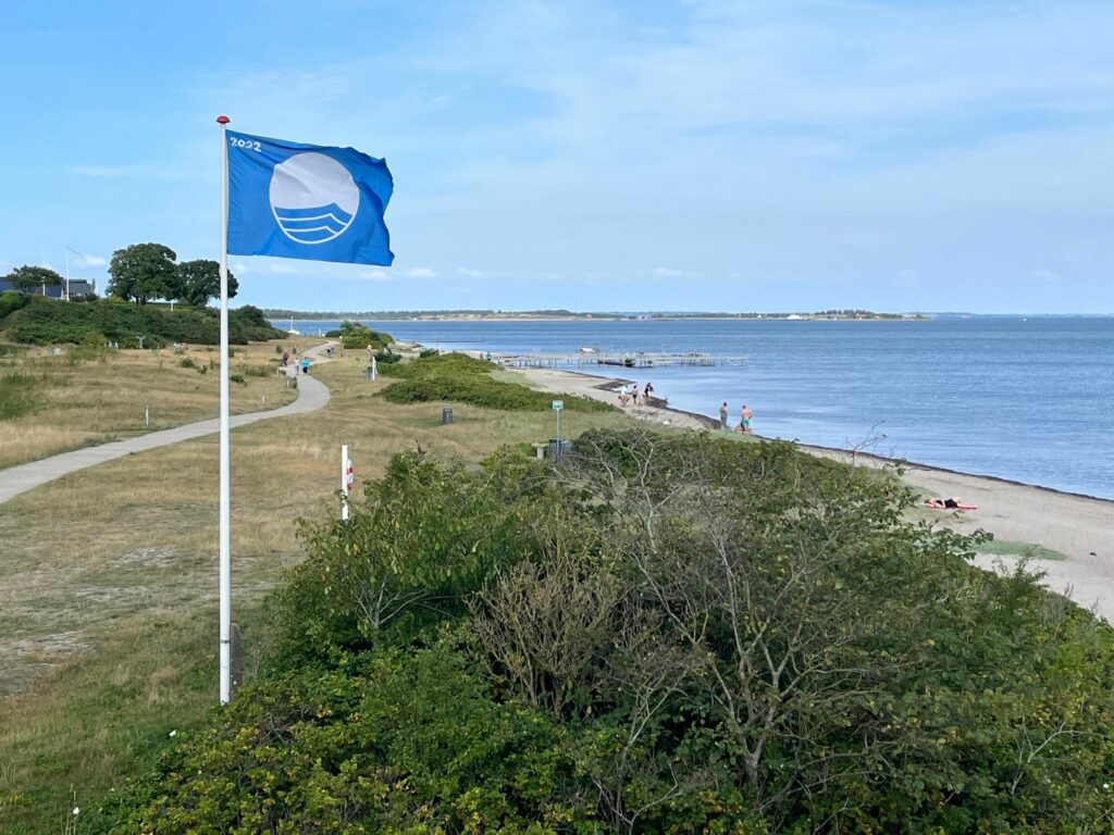 Struer Nyheder Blåt flag på Bremdal strand