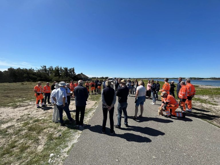 Indvielse af vandforbindelse til Venø