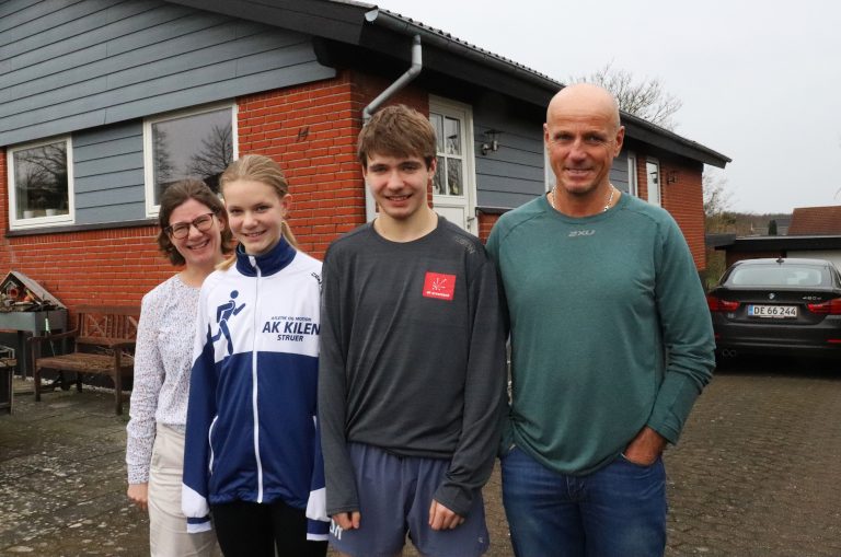 Familien Clemmensen fra Humlum tager tilbage til Grønland for at løbe