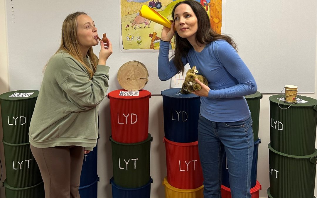 LYD, LYT og TAL – Lydlaboratoriets nye Lydspande til alle børnehaver i Struer Kommune