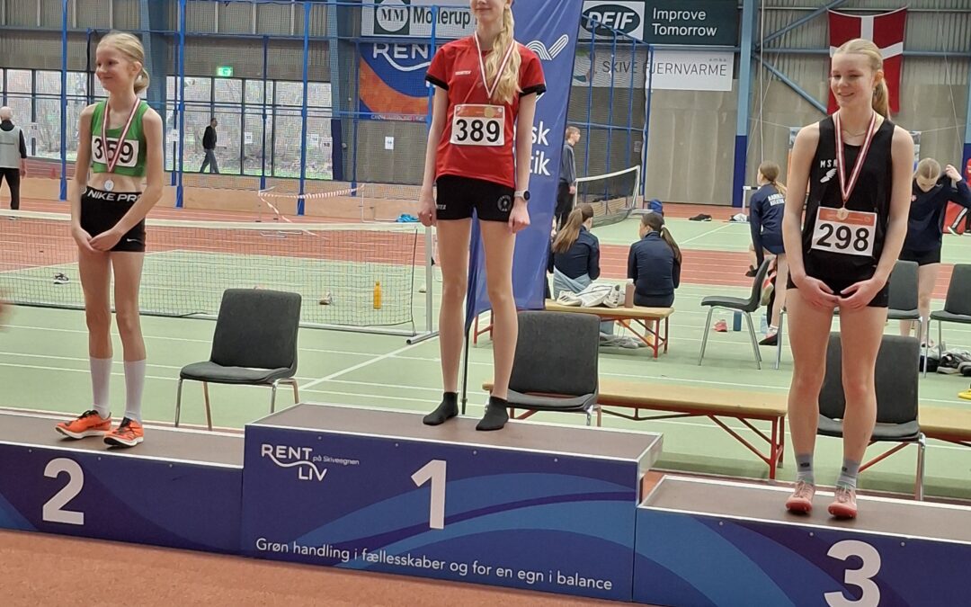Løb: Mille Clemmensen med flot 3. Plads ved DM U16