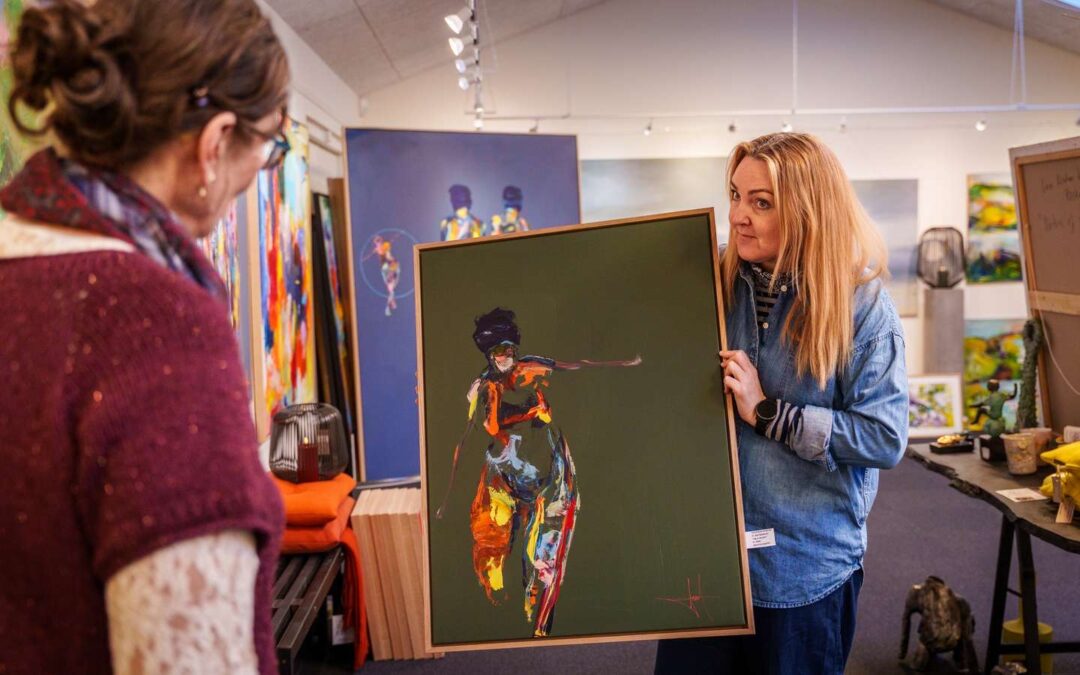 Kunstevent i Struer under ”Kunstdage ved Limfjorden”