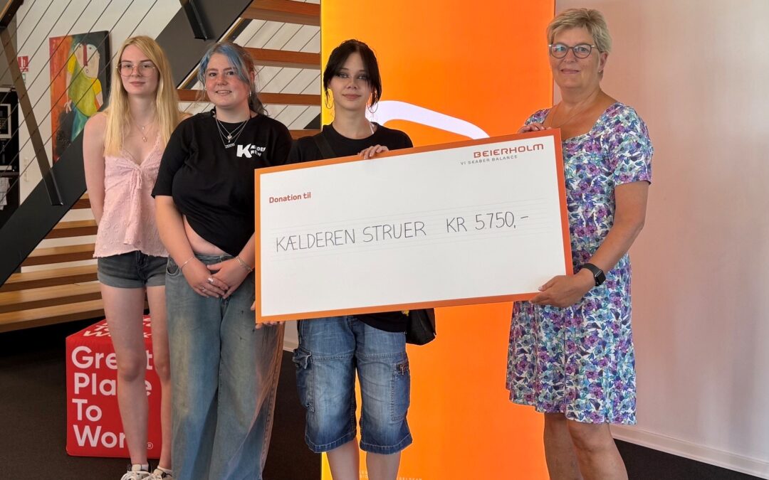 Beierholm markerer milepæl med donationer til lokale fællesskaber i Struer
