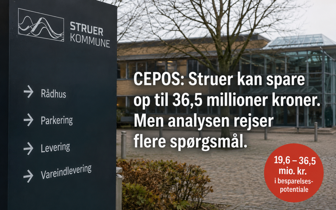 CEPOS: Struer kan spare op til 36,5 millioner kroner. Men analysen efterlader et afgørende spørgsmål.