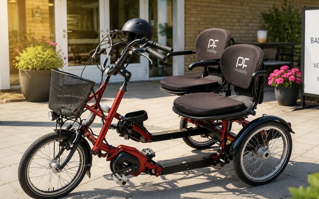 Side-by-side-cykel er gjort køreklar: Nu venter nye oplevelser for beboerne i Bangs Have