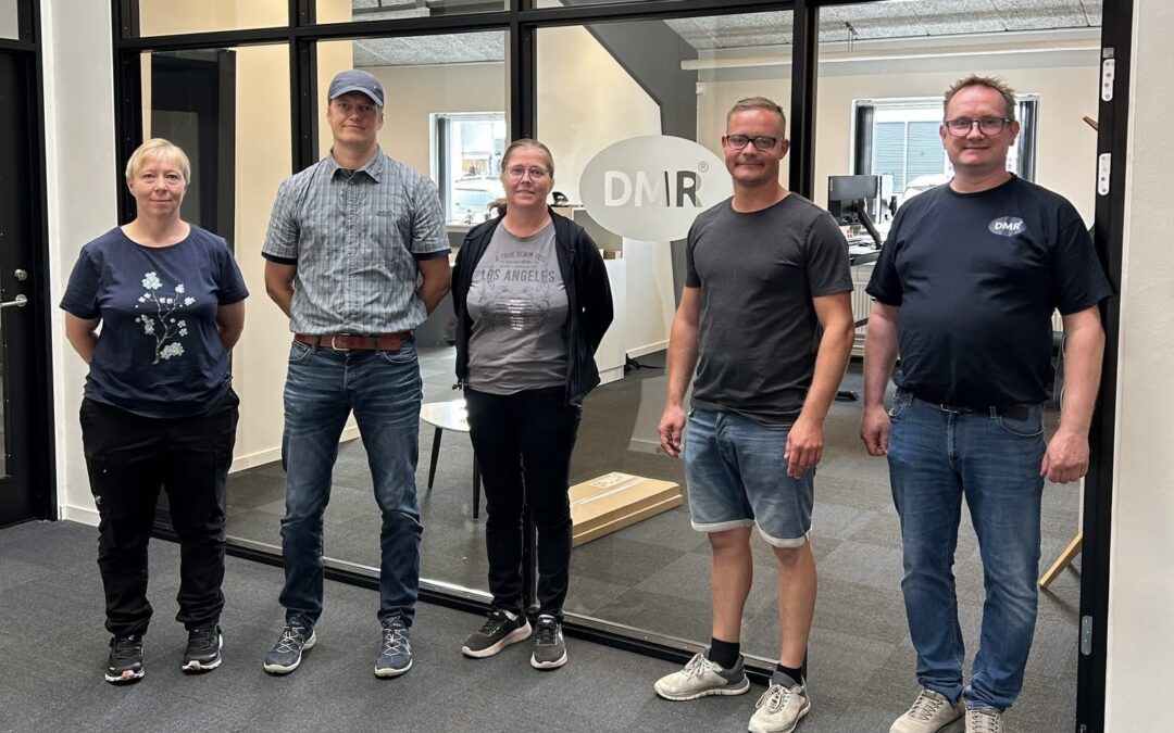 Flere arbejdspladser i Struer: DMR er nu seks medarbejdere